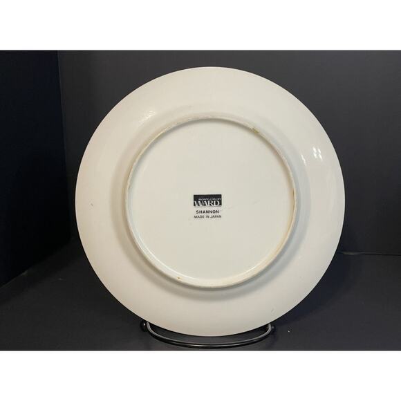 Montgomery Ward Shannon Japan Fine China Salad Plates 7½″ Set of 7 White Silver - Picture 7 of 16